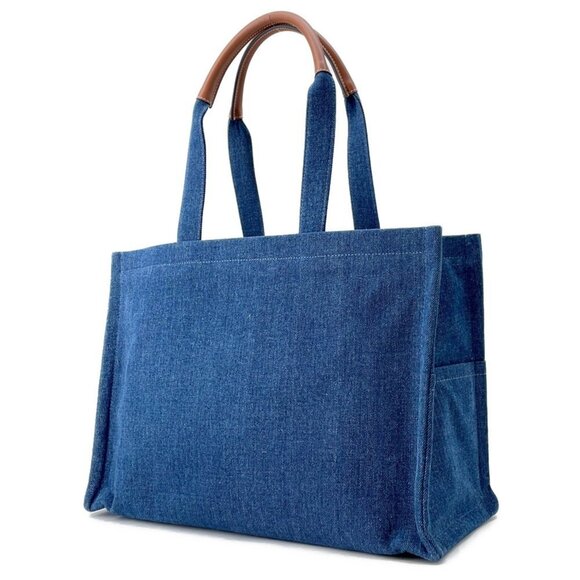 CELINE Blue Tote Bag - Picture 2 of 8